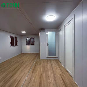 Maison conteneur à aménagement extérieur et intérieur personnalisable, 14, 18, <span class=keywords><strong>25</strong></span>, 37, 56, 72 m², différentes tailles disponibles, mini-maisons prêtes à être expédiées - Product Image 2