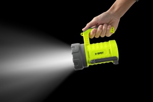 1585lumen COB Spotlight nhiên liệu kép với Built-in Rec. Pin hoặc pin lithium CR123 cho bất kỳ ứng dụng công việc nào trong xưởng - Product Image 4