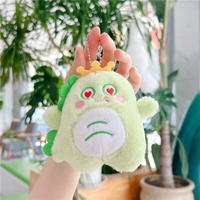 Peluche mignonne en forme de mini dinosaure sur le thème des bonbons, 10 cm, garnie de coton PP, ultra-douce, jouet de fête unisexe pour enfants