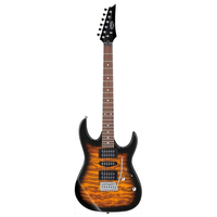 Custom Series G1195 Electric Guitar-Transparent Emerald Burst with Maple Fretboard Back/Side Neck