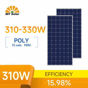 MYPVTECH 310W 320W 330W Hocheffiziente Solarmodule Halbzellen-Einzelglas-<span class=keywords><strong>PV</strong></span>-Module Bifaziale Solarmodule - Product Image 1