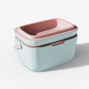 Camping Portable Plastic OEM Hard Insulated <b>Mini</b> Ice Chest Cooler Box - Product Image 5