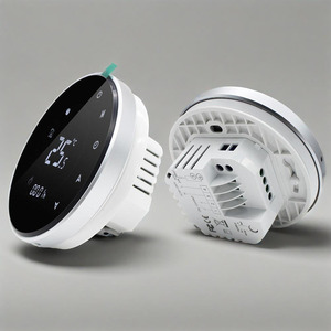 <span class=keywords><strong>Chauffage</strong></span> électrique par le sol 16A en forme de nid <span class=keywords><strong>Thermostat</strong></span> de <span class=keywords><strong>chauffage</strong></span> domestique intelligent avec Wifi programmable - Product Image 6