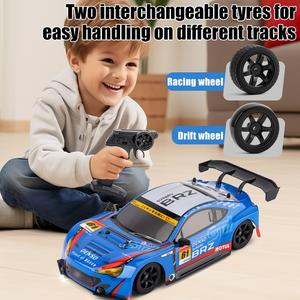 Coche de Carreras de Control Remoto a Escala 1:16, 20 km/h, Alta Velocidad, con Luces, Auto Deportivo de Carreras, Juguete de Vehículo de Derrape Genial - Product Image 2