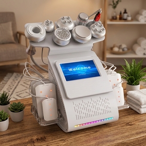 Appareil multifonctionnel 9-en-1 de <span class=keywords><strong>lipocavitation</strong></span> et de massage sous vide pour le cou et les épaules, raffermissant la peau, pour le visage et le corps - Product Image 1