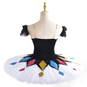 Tutu de danse professionnel <span class=keywords><strong>Coppelia</strong></span>, blanc, Paquita, pour les compétitions de ballet et les spectacles - Product Image 3