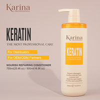 Kondisioner Keratin Salon Label Pribadi untuk Perawatan Mendalam, Memperbaiki, dan Mencegah Kerusakan Rambut, Kondisioner Bernutrisi