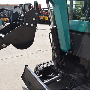 Certificación CE, Envío Gratuito, Excavadora Agrícola Pequeña de 1 Tonelada con Orugas, Cucharón y Motor - Product Image 5
