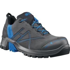 Zapato DE SEGURIDAD HAIX Connexis®GTX tamaño bajo 8 (42) gris-azul S3 HRO HI CI WR SRC cuero de vaca dividido 2,0-2,2mm/textil - Product Image 1