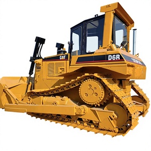 รถดันดิน CAT D6R แบบตีนตะขาบ อุปกรณ์ก่อสร้าง รุ่นปี 2020 เครื่องยนต์ 70 แรงม้า ปั๊มไฮดรอลิก MOOG สีเหลือง - Product Image 1