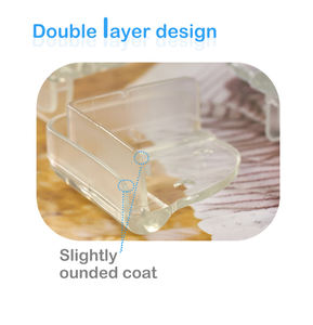 Coins de <span class=keywords><strong>Table</strong></span> épais Transparent Anti-collision, produit de sécurité pour bébés, bon marché, 4 pièces - Product Image 3