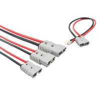 Connecteur d'alimentation solaire OEM avec câble 6AWG, assemblage de connecteur de câble d'alimentation, faisceau de câbles de charge 50A pour panneau solaire et VR