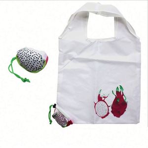 Portable Superet Fruit Shape Polyester Foldable Tote Bag Advertising Creative Reusable <b>Folding</b> Shopping Bag - Product Image 4