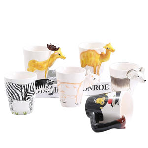 Mug en céramique 3D mignon d'animaux, <span class=keywords><strong>prix</strong></span> direct d'usine en Chine - Product Image 1