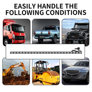 Feux de signalisation de toit <span class=keywords><strong>automobile</strong></span> à 144 LED, lumière stroboscopique d'urgence, lumière de déneigement, barre lumineuse, avertisseur de circulation pour camion, pick-up - Product Image 6