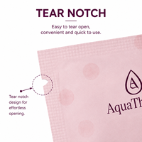 Sachet échantillon personnalisé anti-huile pour gommage corporel et huile, sac en aluminium à 3 soudures latérales pour cosmétiques, faible MOQ, production rapide
