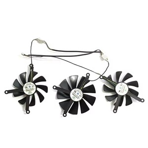 Enfriador de tarjeta gráfica CF9015H12S CF1015H12S CF1010U12S FY010010M12LPA para <span class=keywords><strong>XFX</strong></span> RX <span class=keywords><strong>5600</strong></span> <span class=keywords><strong>XT</strong></span> 5700XT 5700 THICC Snow Wolf - Product Image 2