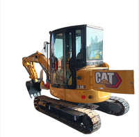 Mini-excavatrice sur chenilles hydraulique d'occasion Caterpillar 303.5 d'origine japonaise, modèles CAT303.5E, CAT302.5, CAT303c, 304e, 305.5e, 305c