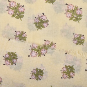 Tissu imprimé en popeline 80S 100% coton peigné 60GSM pour vêtements d'été pour femmes et filles, chemises, chemisiers - Product Image 5