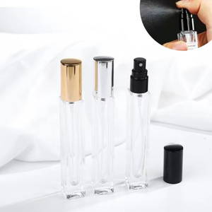 Hot Sale 10mlround square <b>Empty</b> Glass Essential Oil Perfume <b>Spray</b> <b>Bottle</b> Convenient Travel Refillable Glass Perfume <b>Spray</b> <b>Bottle</b> - Product Image 2