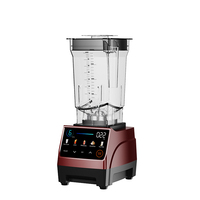 Licuadora RANBEM de 2200W, 2L, Eléctrica, para Uso Comercial y Doméstico, Control por Botones, Alta Resistencia, Velocidad Variable, 8 Velocidades