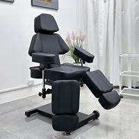 Mobilier de salon de beauté, chaises esthétiques, tables, table de massage électrique de luxe, lit de massage électrique, chaises de pédicure électriques