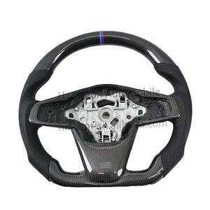 Usine <span class=keywords><strong>prix</strong></span> <span class=keywords><strong>de</strong></span> gros alcantara <span class=keywords><strong>fibre</strong></span> <span class=keywords><strong>de</strong></span> <span class=keywords><strong>carbone</strong></span> pour Bmw volant m Performance pour BMW X1 X1M F48 F39 E84 volant - Product Image 1