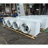 Enfriador de Aire Evaporativo con Descongelación por Agua Serie YueXue SDd con 4 Motores de Ventilador y Boquilla Larga