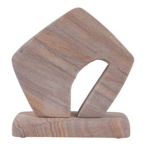 Decorative Wood Sculpture For Home Office Living Room Shelf Coffee Table Decor Statue Art Piece - Product Image 1