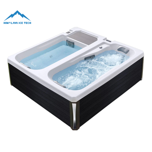 Bak Terapi Panas Dingin Akrilik Dual 0 Derajat dengan Unit Pendingin Pemanas 1.5HP Terintegrasi Untuk Hotel Spa Gym Pemulihan - Product Image 2