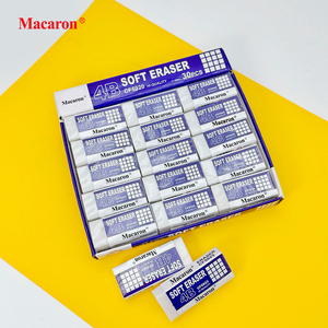 Macaron Chất Lượng Cao <span class=keywords><strong>4B</strong></span> Mềm Bút Chì Tẩy Trắng Dễ Thương PVC Tẩy Tùy Chỉnh Hình Dạng Tẩy Cho Trẻ Em - Product Image 1