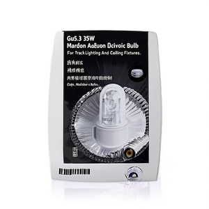 Lampadina alogena dicroica Gu5.3 35W per illuminazione su binari e apparecchi a soffitto - Product Image 2