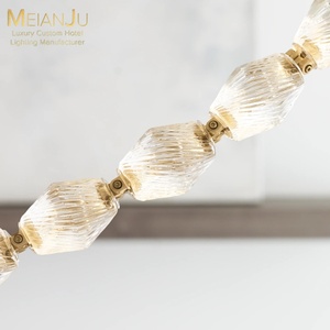Zhongshan Lampe à chaîne en <span class=keywords><strong>cuivre</strong></span> moderne de qualité supérieure Luminaires Lustre suspendu d'intérieur de luxe pour hôtel - Product Image 5