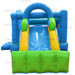 Commercial Gonflable Combo Bouncer House Blue Cartoon Bounce Jumping House Castle <span class=keywords><strong>Château</strong></span> gonflable avec toboggan - Product Image 6
