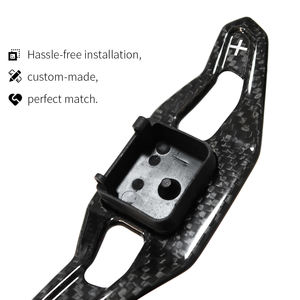 Changement de vitesse en Fiber de carbone, 1 pièce, couverture de changement de vitesse, pour Audi A6 S6 RS6 C8 4K 2019 2020 2021 - Product Image 4