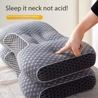 Oreiller Orthopédique Cervical de Luxe pour Soutien de la Nuque, Oreillers de Lit SPA pour Massage et Usage Domestique, Contribue à Améliorer la Qualité du Sommeil
