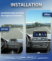 Autoradio Android à écran tactile de 10.25 pouces pour BMW F30 F31 F32 F33 F34 F36 2012-2016 Moniteur de voiture automatique Lecteur multimédia Autoradio