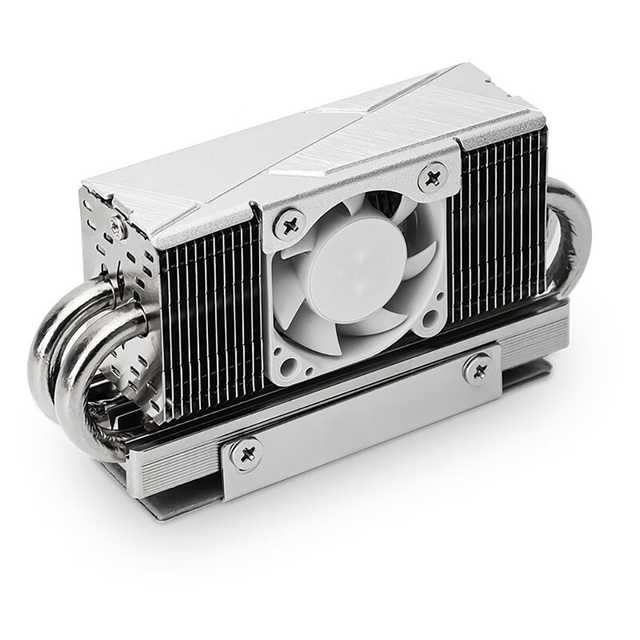 SSD M.2 Computer Case Heatsink 4Pin Aluminum Copper Materials Fan Cool Air for Hard Drive Application Customized RGB Color Alloy