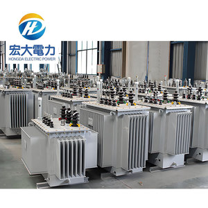100 KVA/125 KVA/160 KVA 10 KV/11 KV 220V/400V ba pha dầu đắm mình HV/mV biến áp 1 MVA 50/60HZ Phân phối điện - Product Image 6