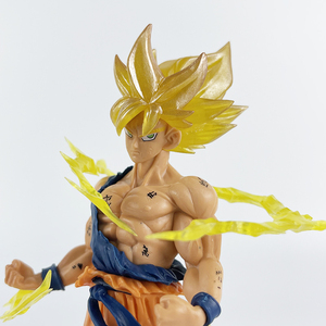 Figura de Acción de Goku Super Saiyan de <span class=keywords><strong>Dragon</strong></span> <span class=keywords><strong>Ball</strong></span> <span class=keywords><strong>Z</strong></span>, Adorno para Coche, Anime Clásico DBZ, Figuras de PVC de Goku, Venta al por Mayor <span class=keywords><strong>2023</strong></span> - Product Image 5