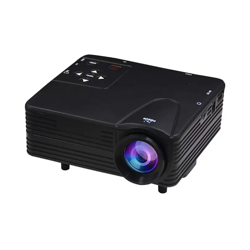 Precio de fábrica Mini proyector 600 lúmenes Home Theater proyector al aire libre DLP 4K proyector de teléfono móvil