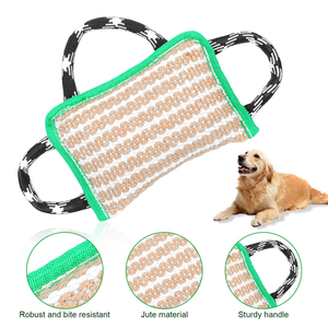 Juguete de Entrenamiento para Perros, Material de Yute Resistente a Mordidas, Almohada de Entrenamiento para Juego de Tira y Afloja, para Perros Agresivos - Product Image 2