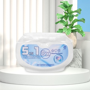 SANYUAN Détergent à lessive en capsules enzymatiques en gros, parfum durable, capsules de lavage écologiques, détergent à lessive 5 en 1 - Product Image 5