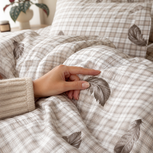 Juego de Ropa de Cama de Algodón de 3 Piezas, Tamaño Queen, Edredón de Plumas Otoñal, Envío Directo desde la UE, Distribuidor Local en Polonia - Product Image 2