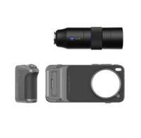 Kit de photographie professionnel Vivo X300 Pro : Étui de protection pour téléphone avec poignée d'appareil photo électroplaquée en TPU, filtres et anneau adaptateur