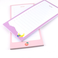 Pastellfarbene Haftnotizen Mini Wiederablösbare Memos Büro-Accessoire Schule Schnellnotizen Super Haftend Dünner Block Großpackung Schüler-Schreibwaren