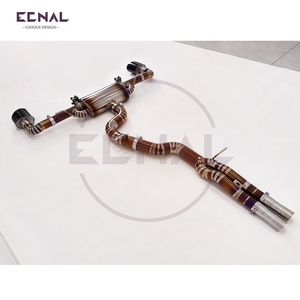 Système d'échappement performant à soupapes électriques en alliage de titane léger Ecnal pour Audi <span class=keywords><strong>RSQ3</strong></span> 2.5T <span class=keywords><strong>2020</strong></span>+ - Son agressif amélioré - Product Image 2