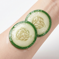 Patchs pour les yeux au concombre à marque privée, anti-âge, cernes, poches, raffermissant, collagène, hydrogel