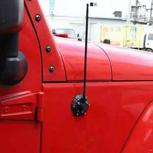 Cubierta de Base de Antena de Radio, Tapa de Montaje de Carcasa de Antena, Compatible con <span class=keywords><strong>Jeep</strong></span> <span class=keywords><strong>Wrangler</strong></span> 2007-2026+ JK JKU JL JLU Gladiator JT 4xe - Product Image 6