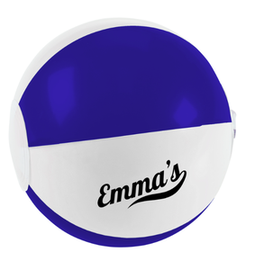 Ballon de plage bicolore de 6 pouces, impression de logo personnalisée, cadeau promotionnel gonflable, cadeau publicitaire en gros, jouet publicitaire - Product Image 3